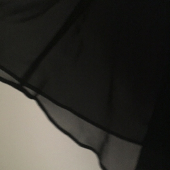 Style & Co flowing BLACK DRESS. Misses 16. NWT - Picture 3 of 7